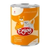 ENJOY TAVUKLU YAŞ KEDİ MAMASI 400 GR
