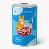 ENJOY TAVUKLU YAŞ KEDİ MAMASI 400 GR