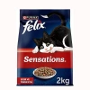 FELIX SENSATİONS SIĞIR&TAVUKLU KEDİ MAMASI 2 KG