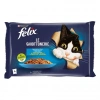 FELIX SOMONLU &TON BALIKLI KEDİ MAMASI 4*85 GR