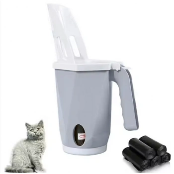 DEMİR KEDİ KUM TEMİZLEME