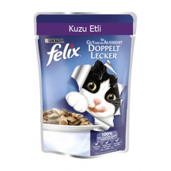 FELIX KUZU ETLİ YAŞ MAMA 85 GR