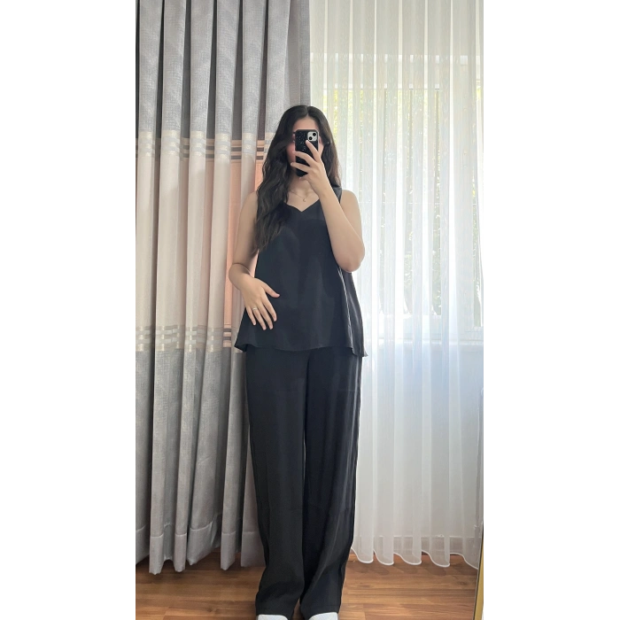 Antrasit V Yaka Tensel Takım