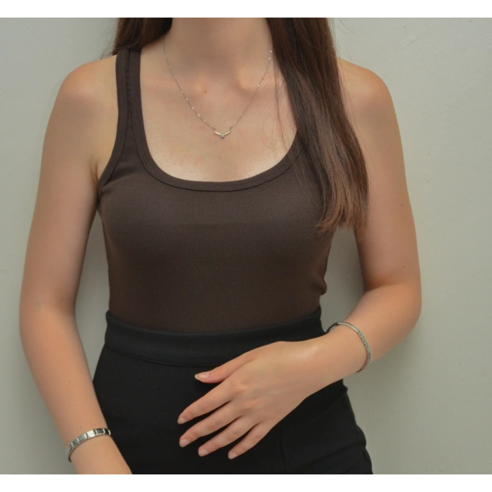 Kahverengi Triko Atlet