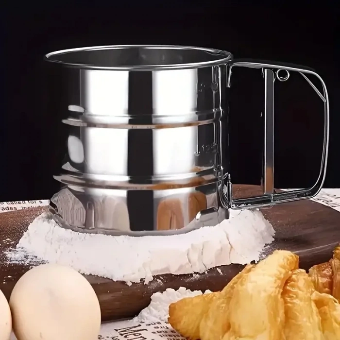 MyBru Metal Basmalı Un Eleği