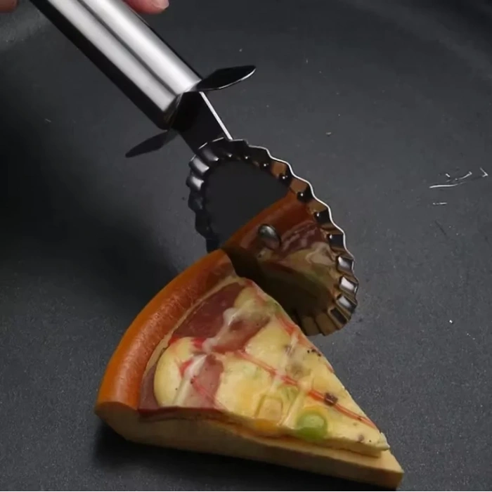 MyBru Paslanmaz Çelik Pizza ve Hamur Kesici