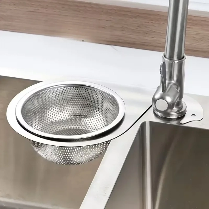 Paslanmaz Çelik Lavabo Süzgeci Musluk Süzgeci