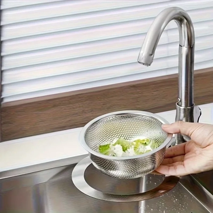 Paslanmaz Çelik Lavabo Süzgeci Musluk Süzgeci