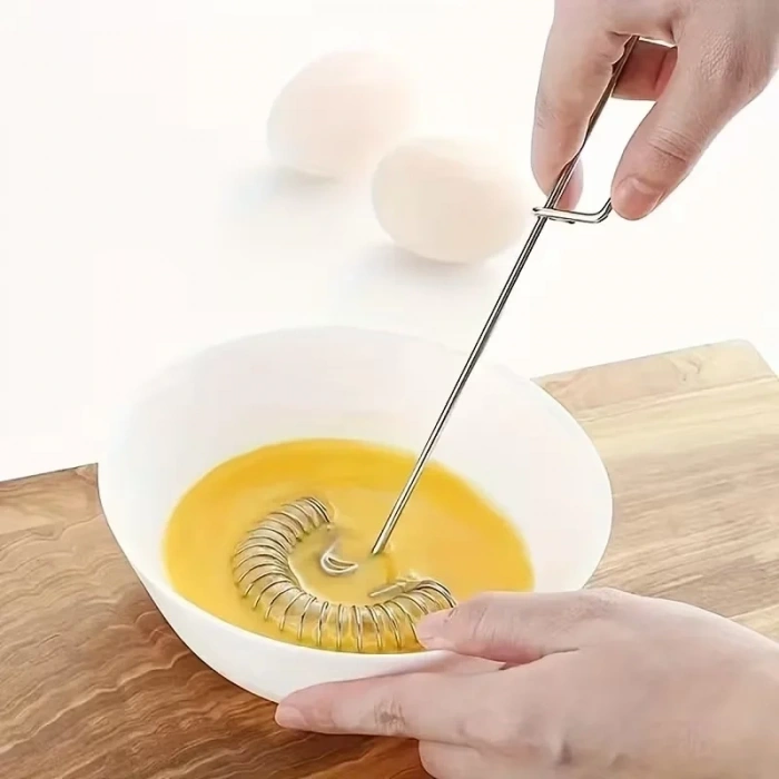 Solingen Paslanmaz Çelik Yumurta Çırpıcısı Yaylı Çırpıcı