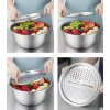 MyBru 430 Paslanmaz Çelik Hazneli Pratik El Rendesi 24 Cm (Dilimleyici)
