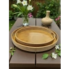 MyBru Oval Bambu Tepsi 2li Set