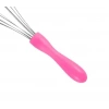 MyBru Paslanmaz Çelik Pembe Plastik Saplı El Çırpıcısı (Blender) 3lü Set