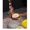 MyBru Rose Paslanmaz Çelik Kaplama Limon Sıkacağı Narenciye sıkacağı (Büyük Boy)