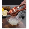 MyBru Rose Paslanmaz Çelik Kaplama Limon Sıkacağı Narenciye sıkacağı (Büyük Boy)