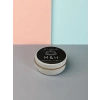 MyHand Soyawax Beyaz Teneke Mum Kokusuz Kutu Mum 60 Gr