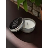 MyHand Soyawax Gümüş Teneke Mum İnfinity Esans Kokulu Kutu Mum 60 Gr