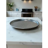 Paslanmaz Çelik Delikli Pizza Fırın Tepsisi Lahmacun Fırın Tepsisi 32 Cm