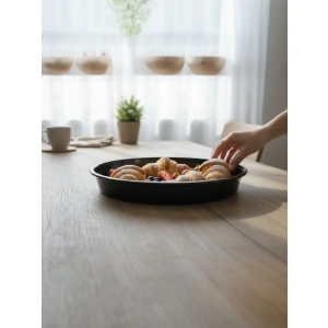 MyBru Emaye Yuvarlak Fırın Tepsisi 30 x 4.5 Cm