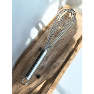 MyBru Paslanmaz Çelik Metal Saplı El Çırpıcısı (Blender) 27 Cm