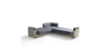 Mina Köşe Takımı Gri