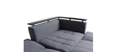 Mina Köşe Takımı Gri