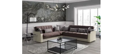 Mina Köşe Takımı Kahve