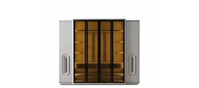 Prada Sis Grisi Yatak Odası