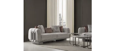 Prada Sis Grisi Koltuk Takımı