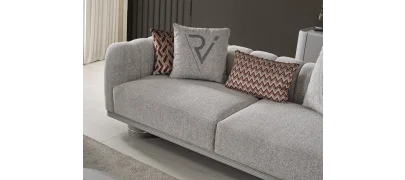 Prada Sis Grisi Koltuk Takımı