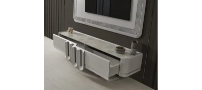 Prada Sis Grisi Tv Ünitesi