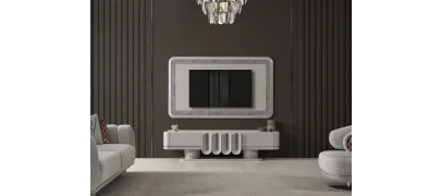 Prada Sis Grisi Tv Ünitesi