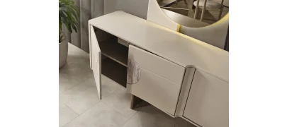 Florazsa Beyaz Yemek Takımı