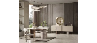 Florazsa Beyaz Yemek Takımı