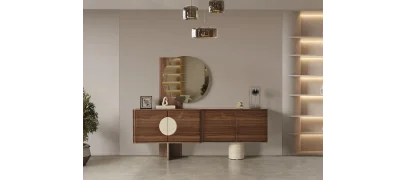 Florazsa Ceviz Yemek Takımı