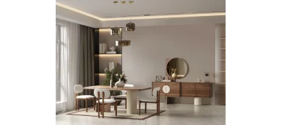 Florazsa Ceviz Yemek Takımı