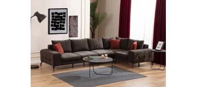 İnegöl Mobilya Ahsen Köşe Koltuk Takımı