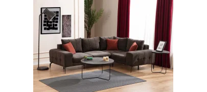 İnegöl Mobilya Ahsen Köşe Koltuk Takımı