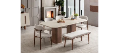 İnegöl Mobilya Asya Yemek Takımı