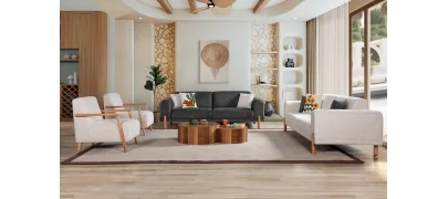 İnegöl Mobilya Bohem Koltuk Takımı