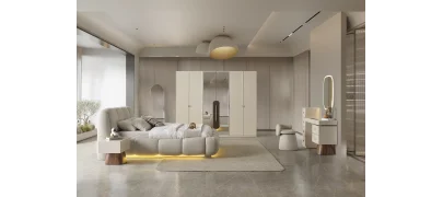 İnegöl Mobilyası Crown Yatak Odası