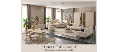 İnegöl Mobilyası Cupra Düğün Paketi
