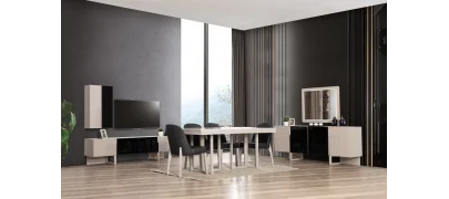 İnegöl Mobilyası Vole Yemek Odası