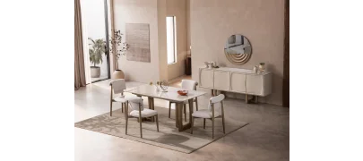 Luna Seramik Yemek Odası