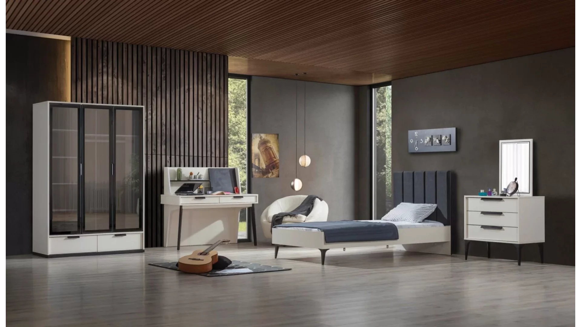 Kolezyun Ay Reflekte Kapak Genç Odası