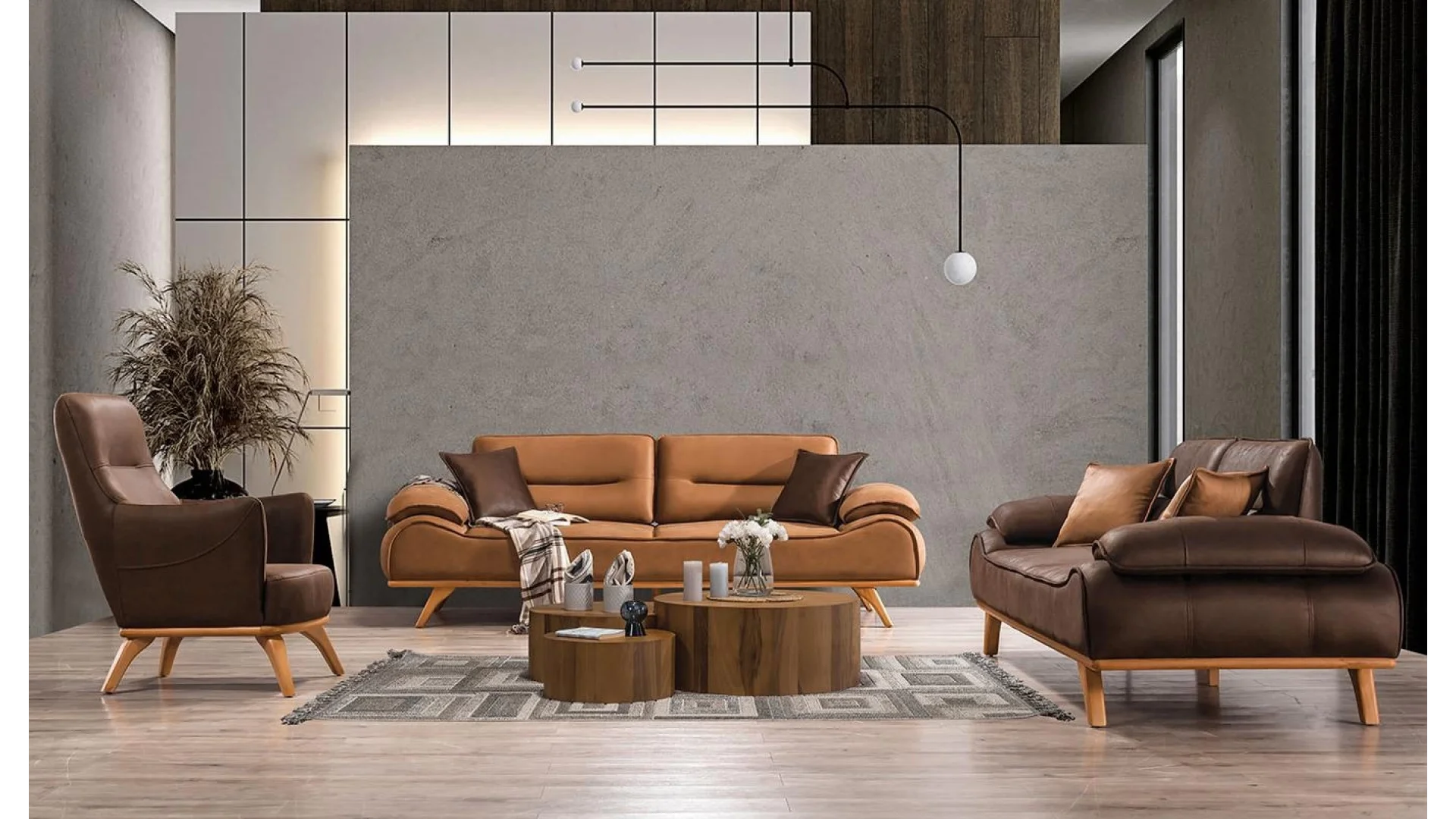 Asos Nubuk Koltuk Takımı