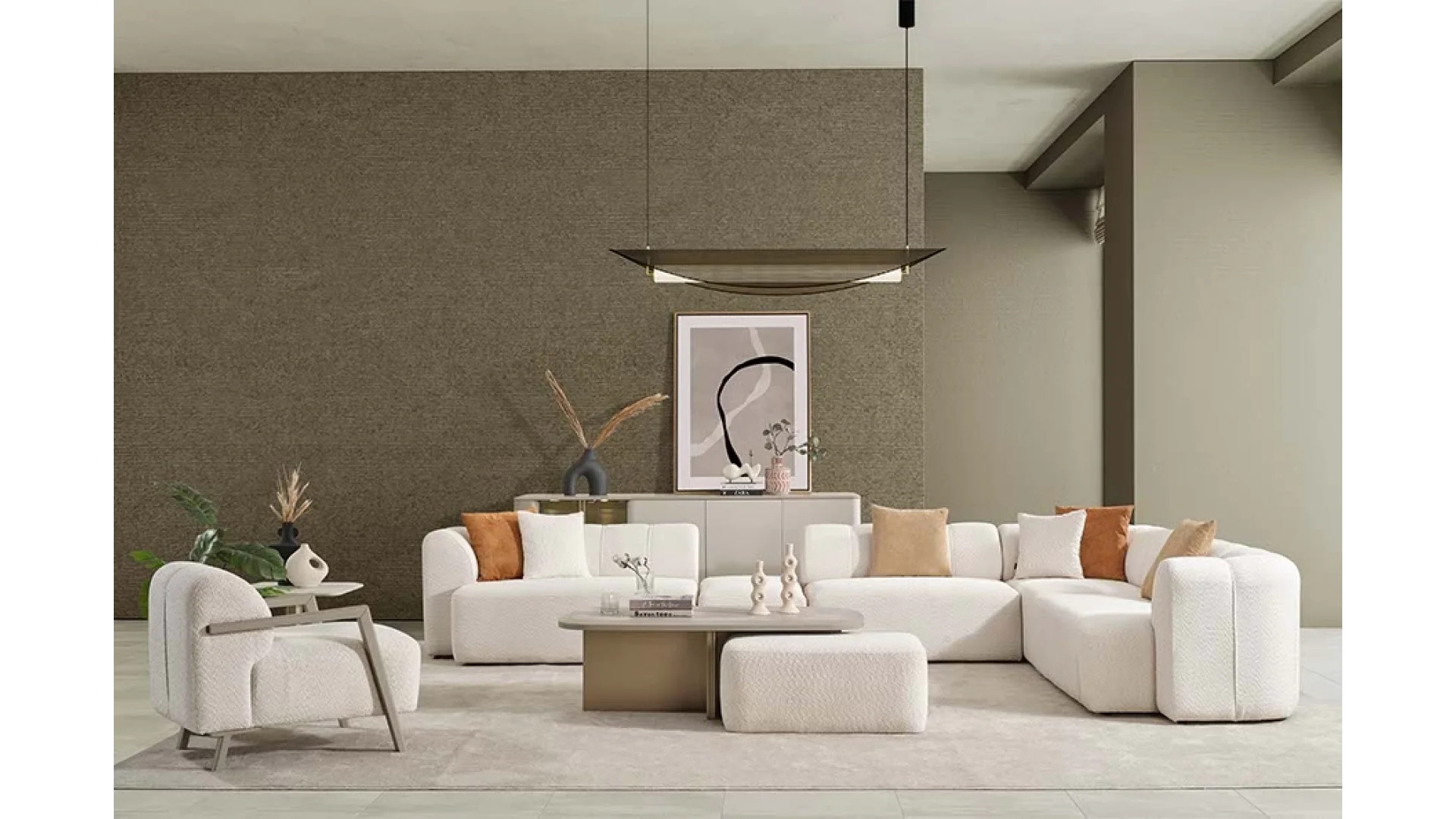 İnegöl Mobilya Harley Köşe Koltuk Takımı