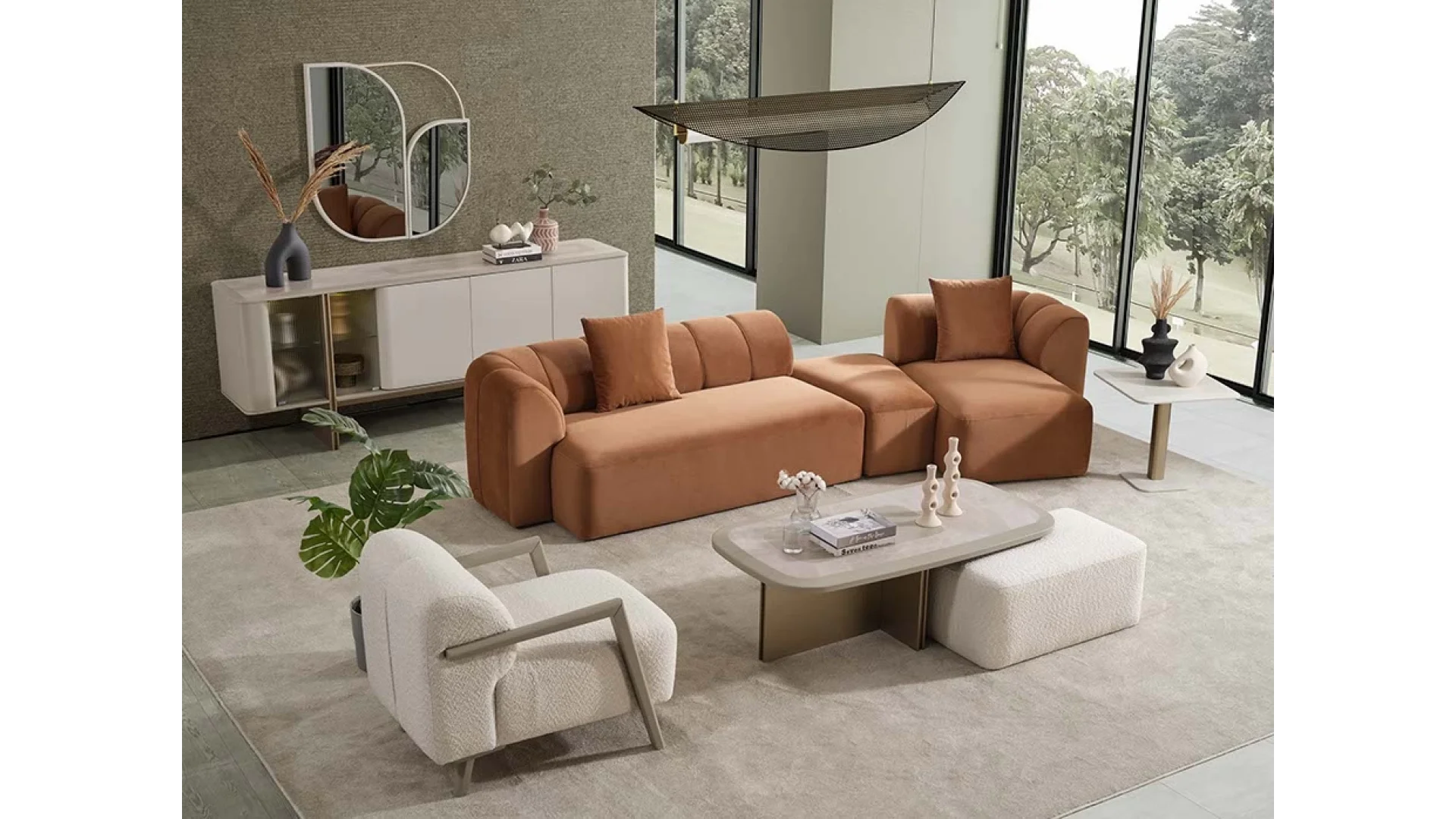 İnegöl Mobilya Harley Mini Relax Köşe Takımı