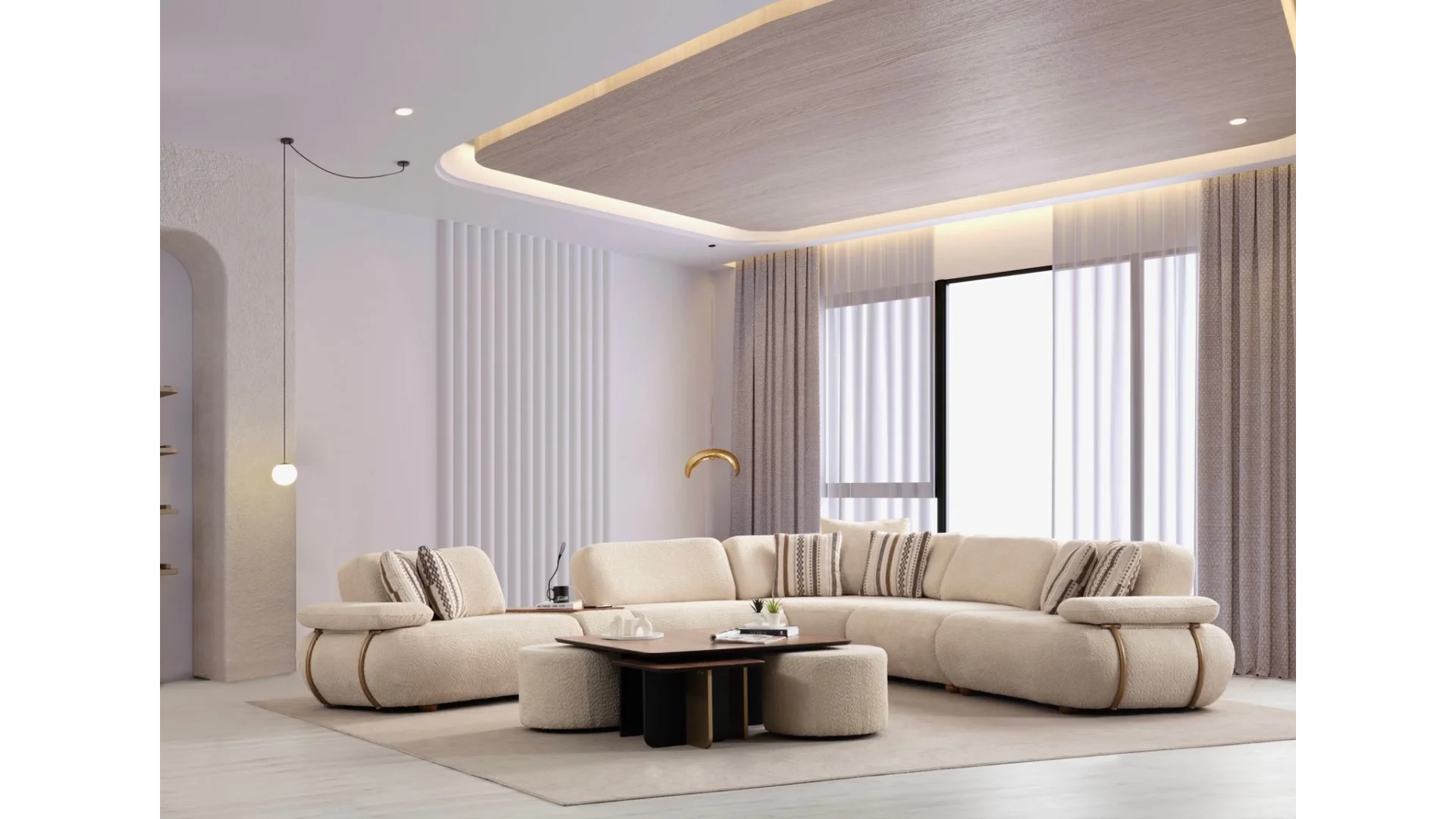 İnegöl Mobilya Madrid Köşe Takımı