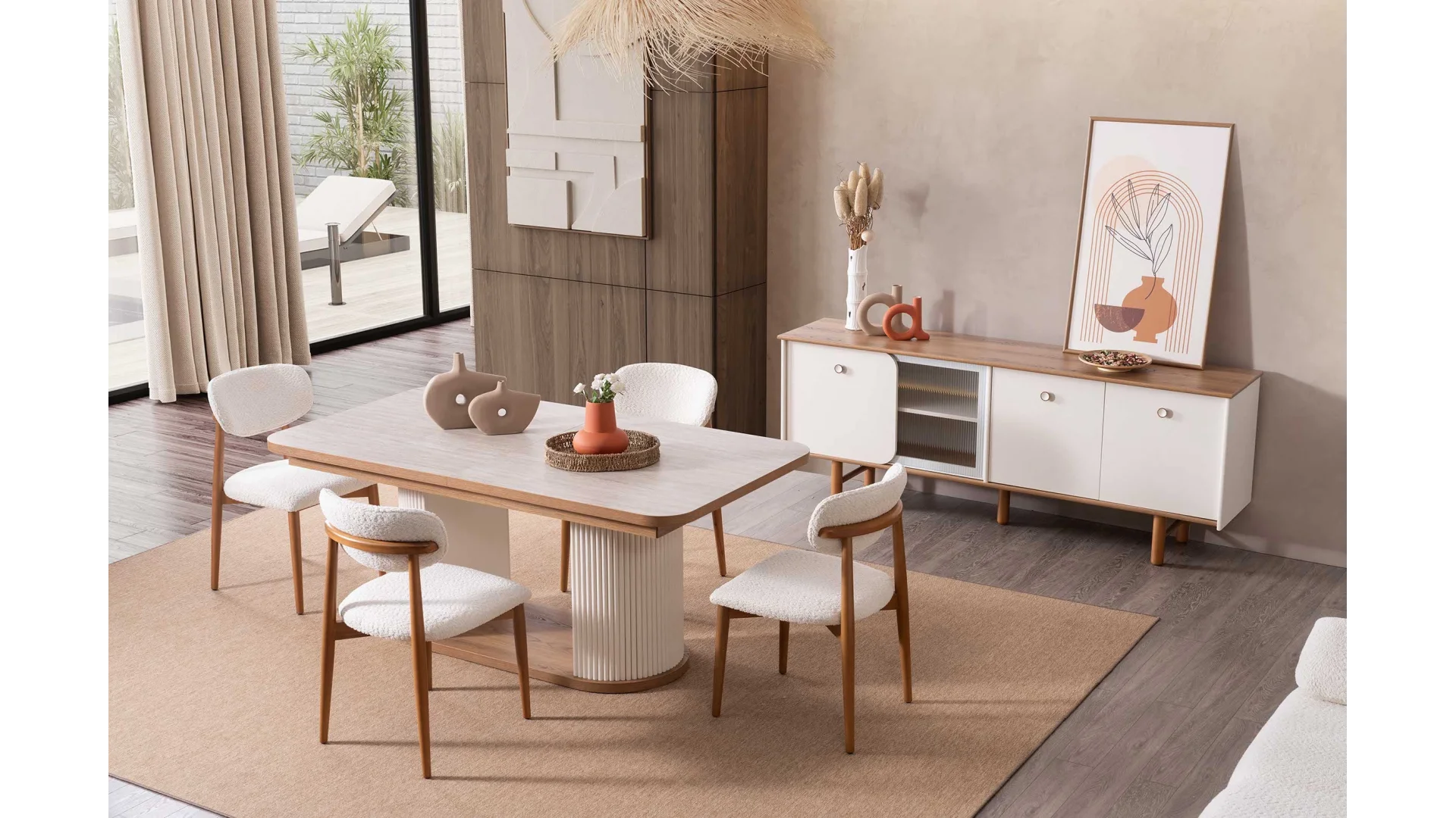 İnegöl Mobilyası Virjin Yemek Odası