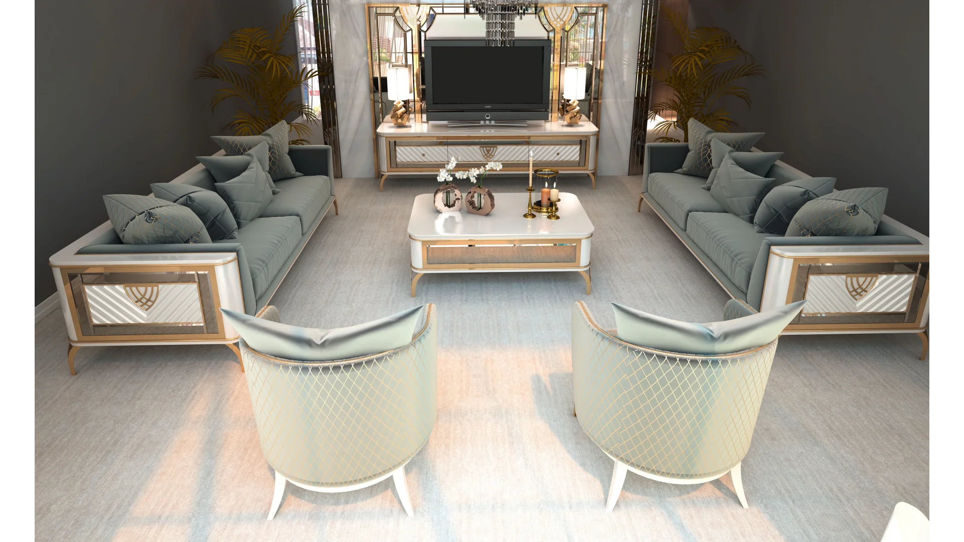 Lotus koltuk takımı